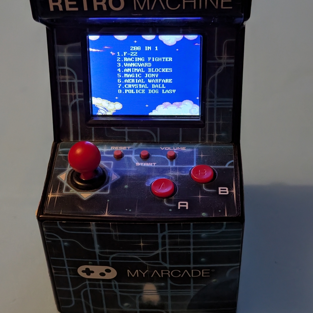 Arcade Retro Machine - Black with Red Controls - Picture 5 of 7
